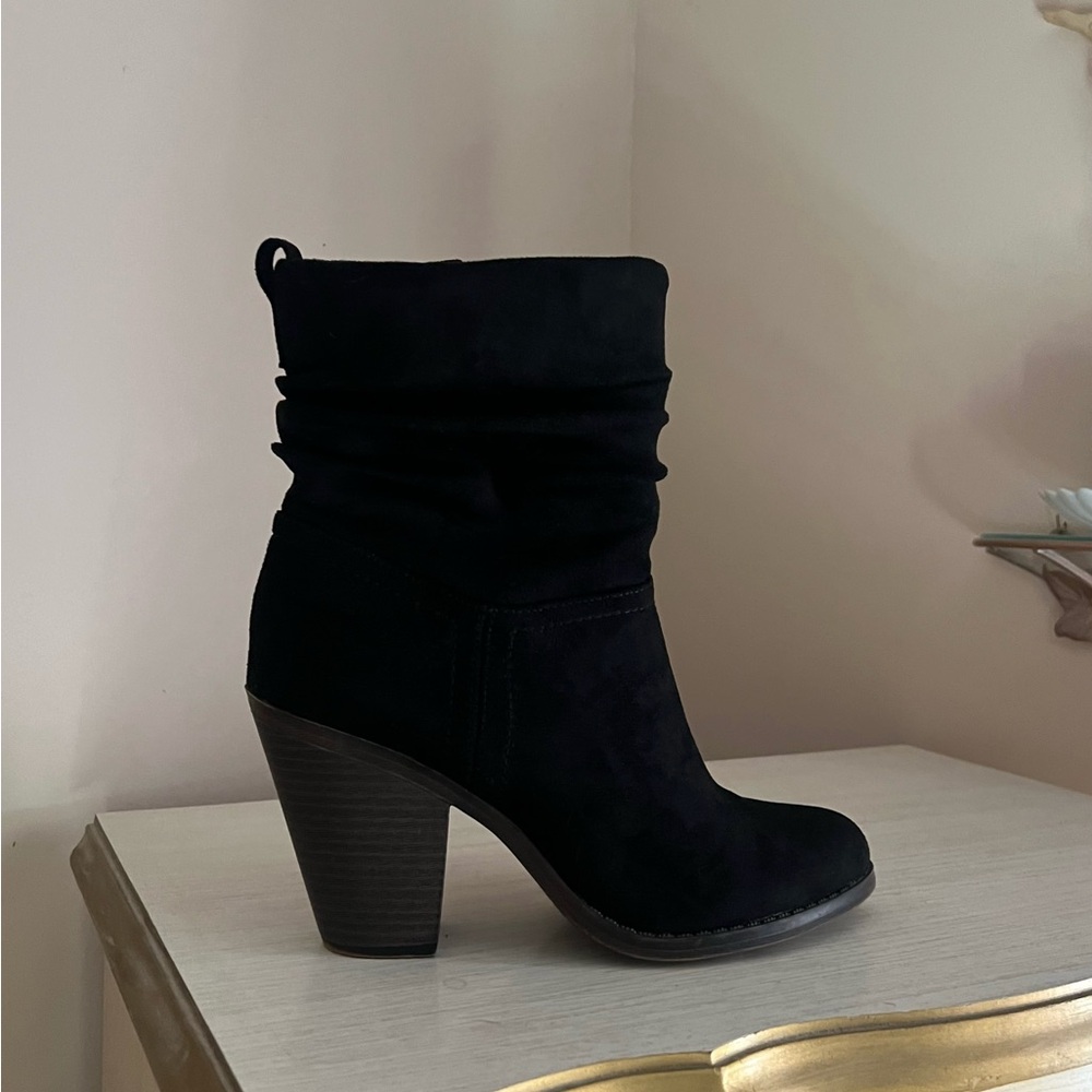 Fergalicious Black Slouch Boot